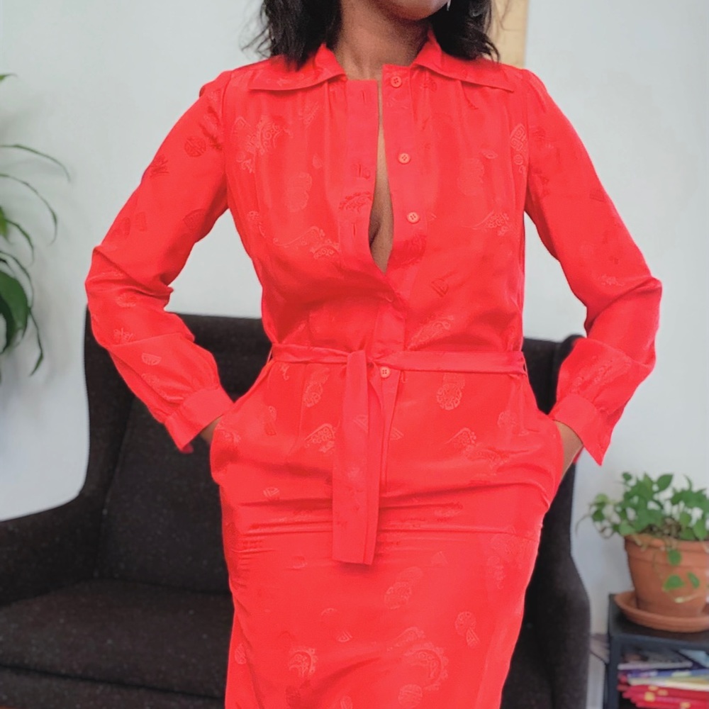 Vintage Silk Dress